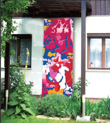 "Baumgeist" - POP-ART-Fassaden-APP von Martin GUBO im SPIELRAUM "Baumgeist" - POP-ART-Fassaden-APP von Martin GUBO im SPIELRAUM